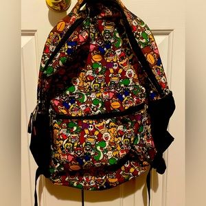 Nintendo brand Mario Brothers backpack